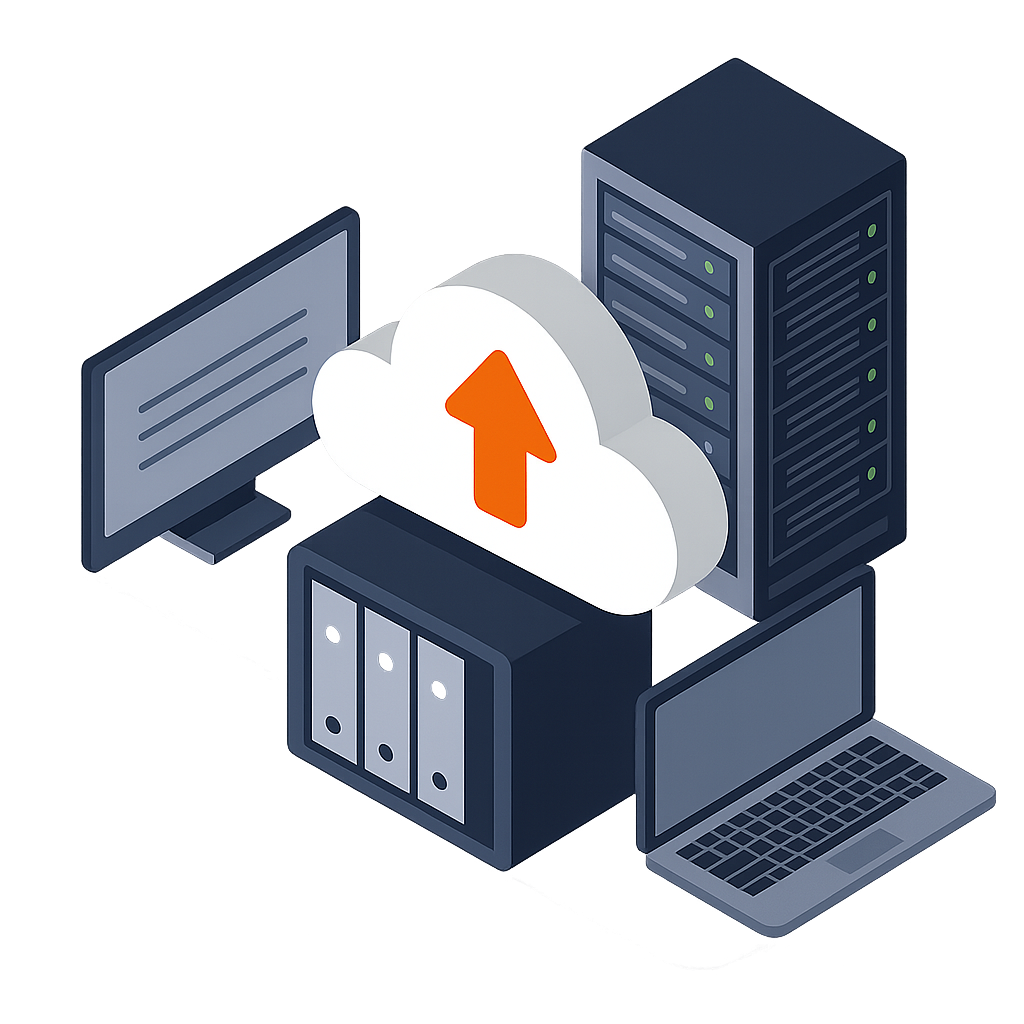Backup Illustration